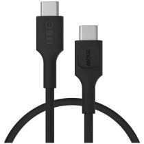 Kabel usb-c / usb-c greencell powerstream 30cm pd 100w czarny w oplocie