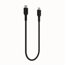 Kabel usb-c / usb-c greencell powerflex 200cm pd 100w czarny silikonowy