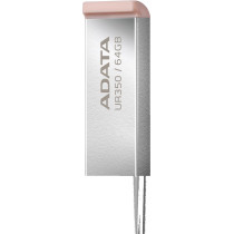 Adata pendrive ur350 64gb usb3.2 gen2 metal brązowy