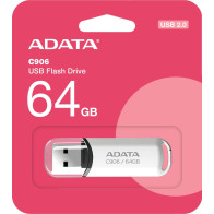 Adata pendrive c906 64gb usb2.0 biały