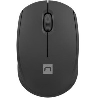Mysz natec stork bezprzewodowa 1600dpi czarna optyczna usb