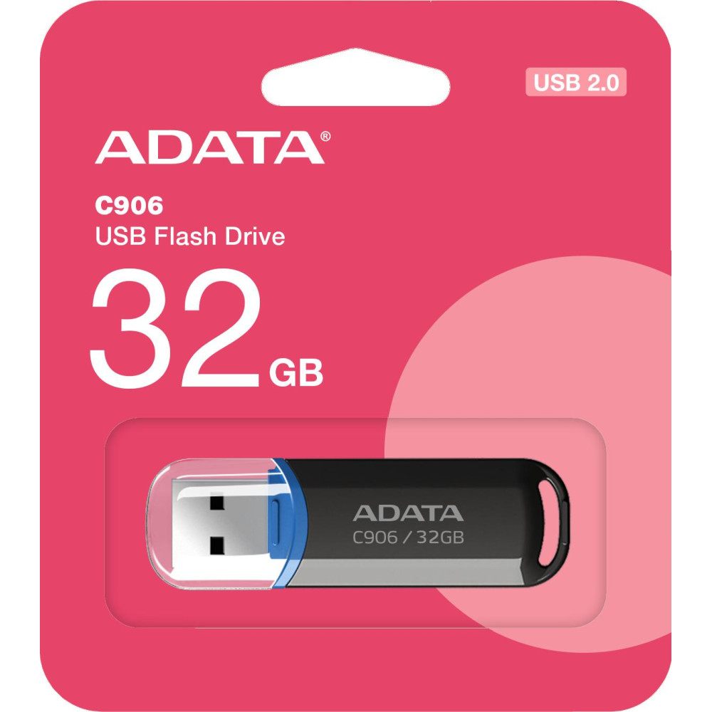 Adata pendrive c906 32gb usb2.0 czarny