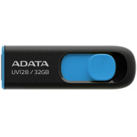 Adata pendrive uv128 32gb usb 3.2 gen1 czarno - niebieski