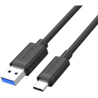 Unitek przewód usb 3.1 typ a - typ c m-m 0.25 m