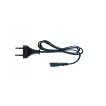 Kabel zasilający 1,2m c7(2,5a) / cee7/16- eu(2,5a) h03vvh2-f 2x0,5mm2 espe