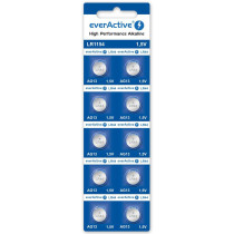 Bateria ag13 / g13 / lr44 / lr1154 everactive 1,5v (blister 10 szt.)
