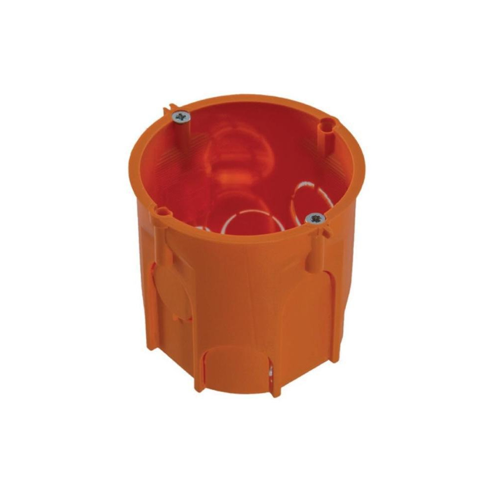 Puszka pk60 lux głęboka z wkrętami pomarańczowa pawbol a.0001ldp