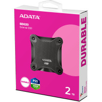 Dysk zewnętrzny ssd adata sd620 2tb czarny