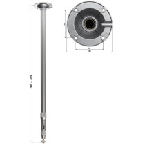 Teleskopowy uchwyt sufitowy kamery br-150x300