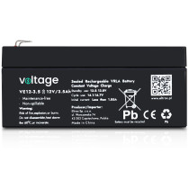 Akumulator agm voltage 12v 3,5ah ve12-3.5 (żywotność 6-9 lat)