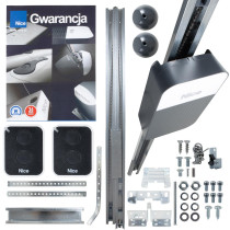 Zestaw Nice Spido 600 Do Bram Garażowych (Pasek Sr16B - 2X 1.6M)