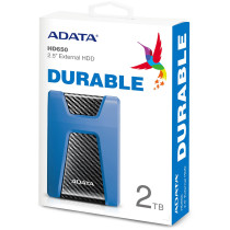 Adata dashdrive durable hd650 2tb 2.5'' usb3.1 niebieski