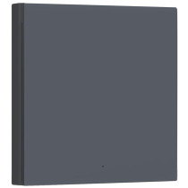 Aqara smart wall switch h1 szary pojedynczy bez neutrala