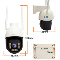 Kamera ip orllo zewnętrzna obrotowa zoom x10 4mpx orllo z9 ultra