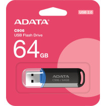 Adata pendrive c906 64gb usb2.0 czarne