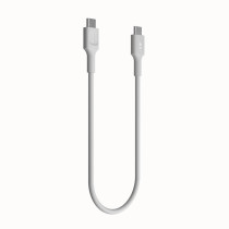 Kabel usb-c / usb-c greencell powerflex 120cm pd 100w biały silikonowy