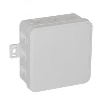 Puszka natynkowa pusta 12 wlotów viplast v6 klik biała ip54 85x85x41mm 036-01