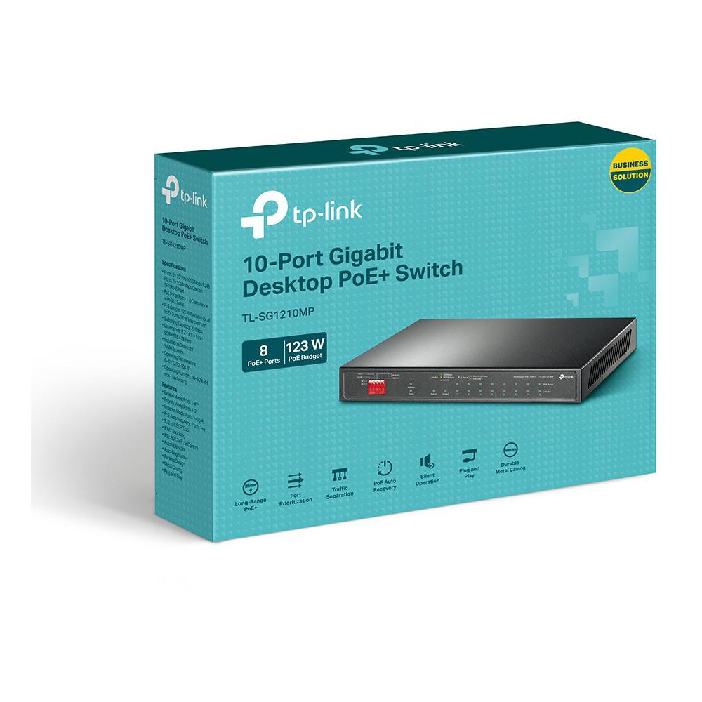 Switch Tp-Link Tl-Sg1210Mp