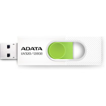Adata pendrive uv320 128gb usb 3.2 gen1 biały