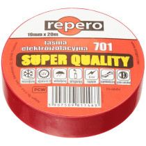 Taśma izolacyjna repero 701 czerowna 19mmx20m