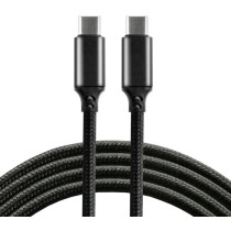 Kabel usb-c / usb-c everactive cbb-1pd5 100cm pd 100w 5a