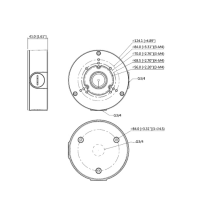 Adapter dahua pfa130-e-black