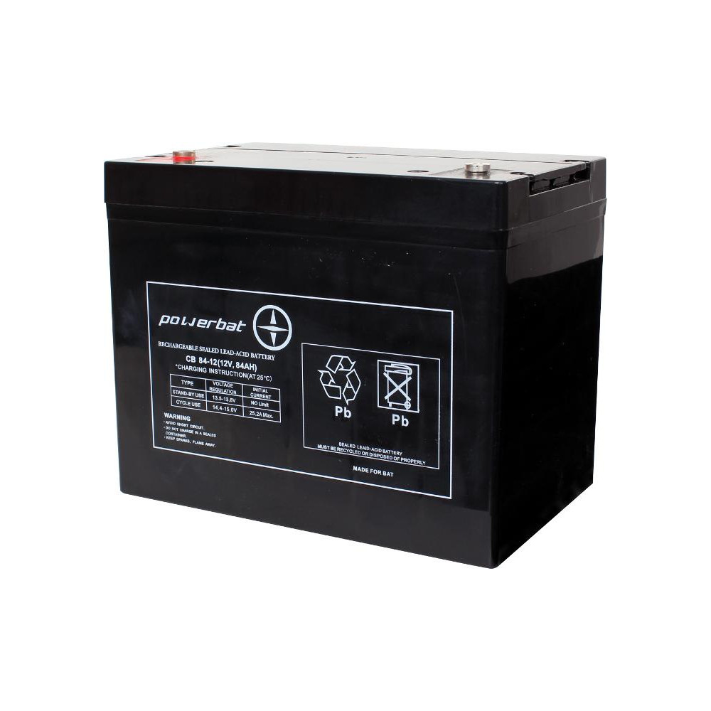 Akumulator Agm Powerbat 12V 84Ah