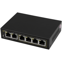 Switch gigabit poe 4+2 pulsar sg64