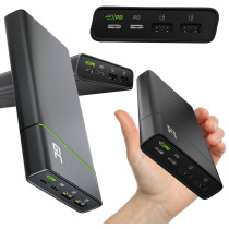 Powerbank Green Cell Powerplay Ultra 26800Mah Szybkie Ładowanie 128W 2X Usb-C Pd 2X Usb-A Uc