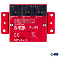 Atte apt-3-11 switch poe 3 portowy 10/100mbps, extender
