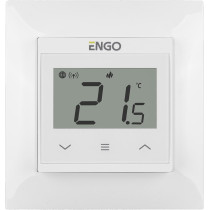 Engo controls e55-w - internetowy, podtynkowy regulator temperatury do ramki 55x55, wi-f