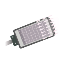 Lampa solarna volt polska jocker 120 + panel 12w + 12.000mah + pilot