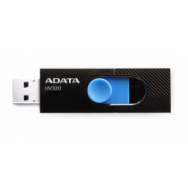 Adata pendrive uv320 64gb usb 3.2 gen1 czarno-niebieski
