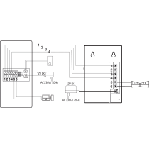 Domofon eura adp-38a3 entra bialy