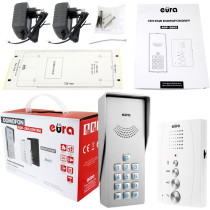 Domofon eura adp-38a3 entra bialy
