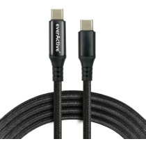 Kabel usb-c / usb-c lcd everactive cbb-3pdl 300cm 20v 2,25a 45w