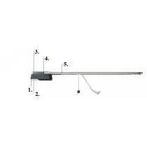 Zestaw nice spido 600 do bram garażowych (łańcuch sr16c - 2x 1.6m)