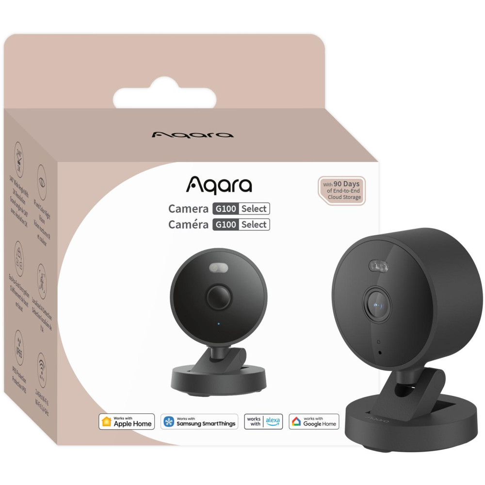 Aqara camera g100 select czarna | kamera ip | 1296p