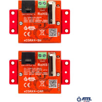 Zestaw Aktywnych Konwerterów Do Transmisji Ethernet Oraz Poe Atte Xcoax4-Set