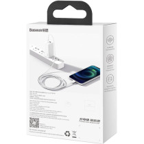 Kabel usb-c / lightning iphone baseus superior catlys-a02 1m 20w pd quick charging biały premium