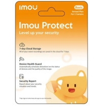 Zestaw 4 kamer ip imou bullet 3 5mp z chmurami imou protect