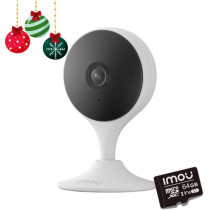 Kamera ip imou cue 2e 3mp ipc-c32ep z kartą pamięci 64gb