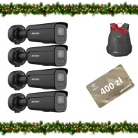Kamera ip hikvision ds-2cd2647g3t-lizsy 2.8-12mm black pl opakowanie zbiorcze 4szt.