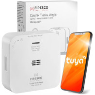 Czujnik czadu firesco fco-850 wf z wifi aplikacja tuya