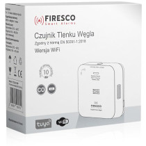 Czujnik czadu firesco fco-850 wf z wifi aplikacja tuya