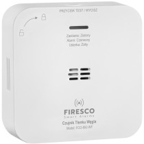 Czujnik czadu firesco fco-850 wf z wifi aplikacja tuya