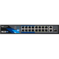 Switch poe bcs basic bcs-b-sp1602g-1sfp