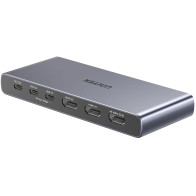 Unitek przełącznik 4k hdmi/usb-c 4 out i 1 in