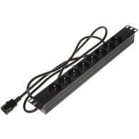 Listwa zasilająca 8 gniazd pd-8/r/iec-n