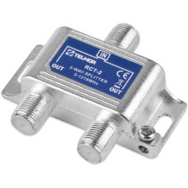 Rozgałęźnik telmor rct-2 splitter 2x1.2g